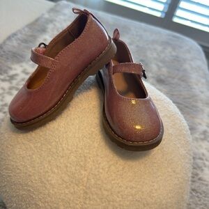 Old Navy Sparkly Pink Kids Dress Shoes